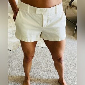 Theory Women's White Shorts